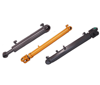 Gambar produk alat berat komponen Underpanger parts berwarna oranye detail lengkap